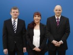 Das neue Geschäftsführungsteam der Efonds24 GmbH: Jürgen Singer, Anja Heyn , Christian Schmidt (von links)