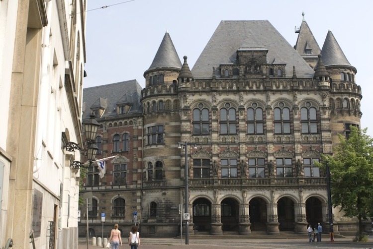 Gerichtshaus in Bremen. 