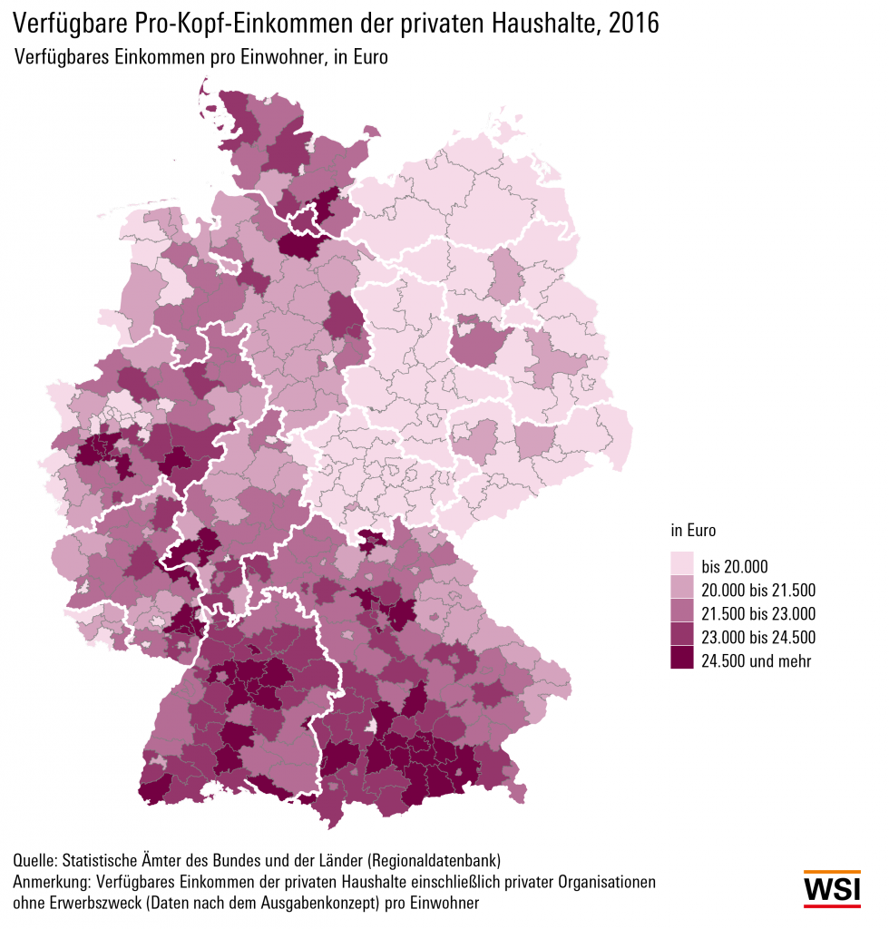 Pro-Kopf-Einkommen: Wo Der Wohlstand Wohnt - Cash. | Aktuelle ...