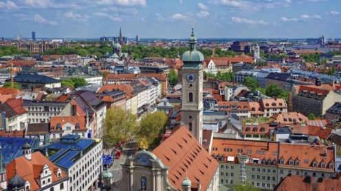 Blick auf München