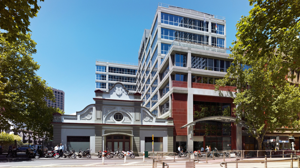 Außenaufnahme des Gebäudes in Melbourne