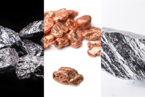 Aluminium, Kupfer und Nickel