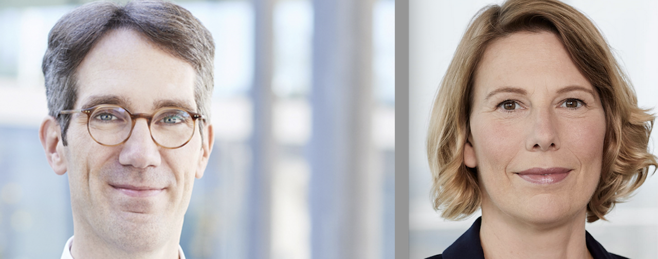 Jan Esser, Allianz PKV Vorstandsvorsitzender und Frauke Fiegl, Vorstandsvorsitzende der DKV
