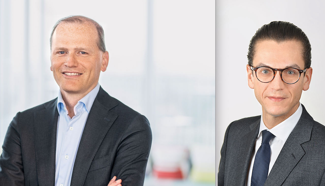 Markus Heyen ist Geschäftsführer und Leiter des Bereichs Versicherungen bei Accenture D-A-CH, Michael Wöbking, Leiter Technologieberatung Accenture in der D-A-CH-Region