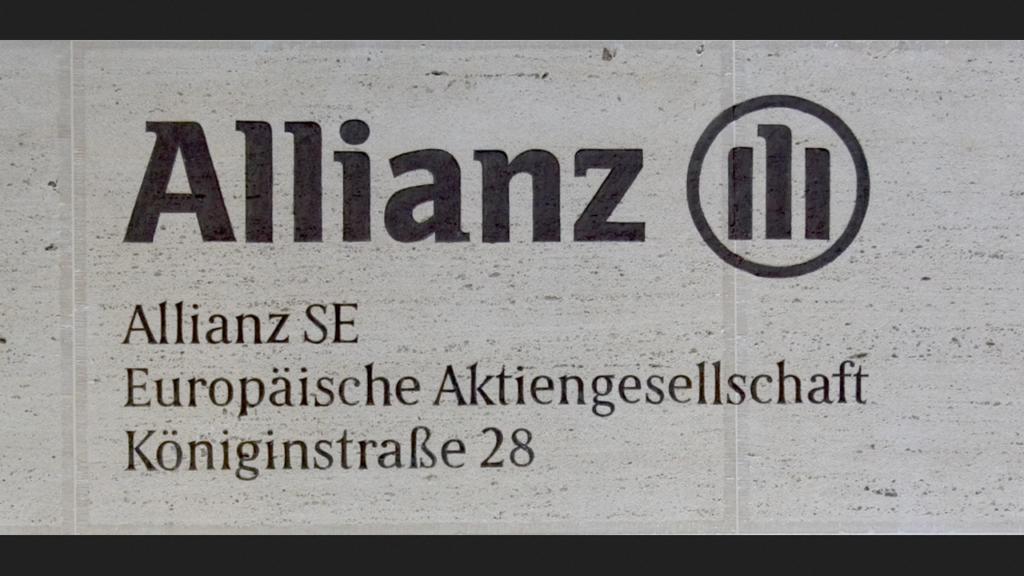 Pforte der Allianz Hauptverwaltung in München