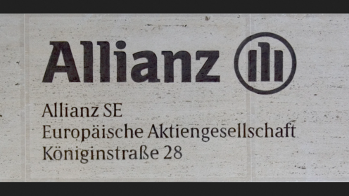 Pforte der Allianz Hauptverwaltung in München