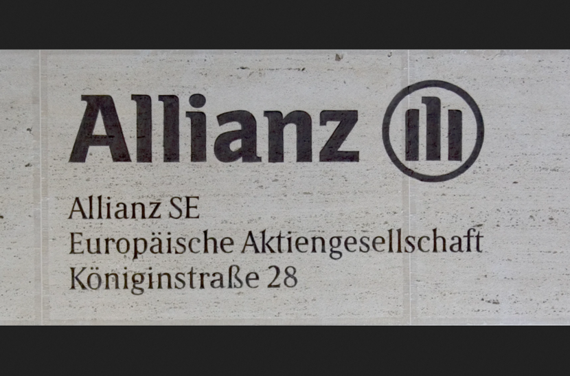 Pforte der Allianz Hauptverwaltung in München