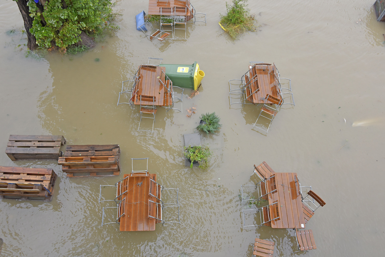 Hochwasser in Österreich