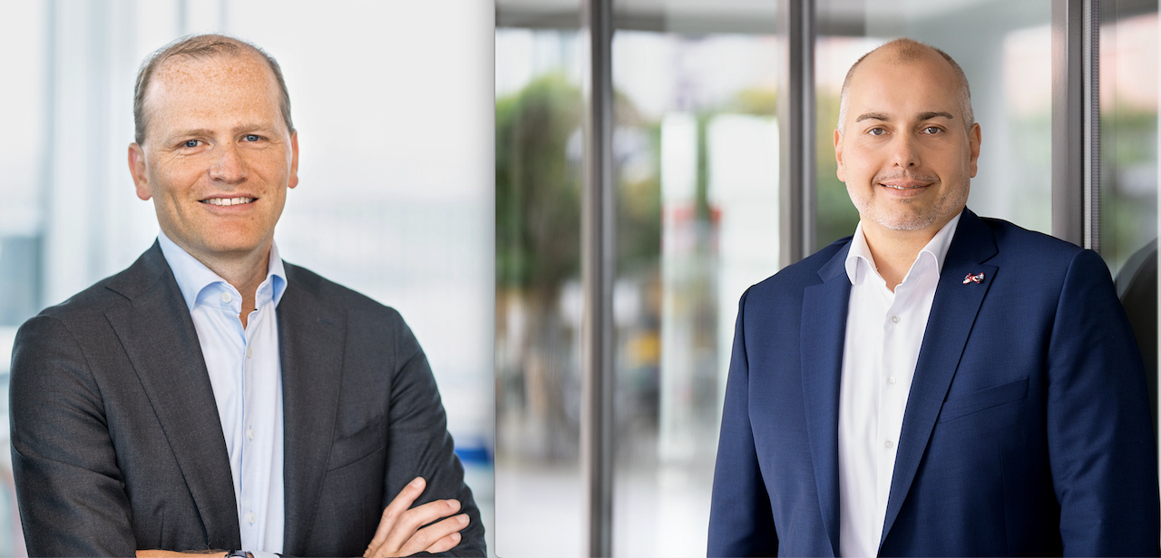 Markus Heyen (li.) Geschäftsführer DACH bei Accenture und Richard Hösl, Leiter Accenture Security DACH