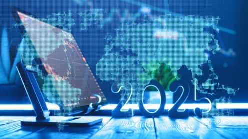 Finanzmarkt- und Investitionstrends 2025: Digitale Kerzenhalter-Charts, die die wirtschaftliche Entwicklung widerspiegeln