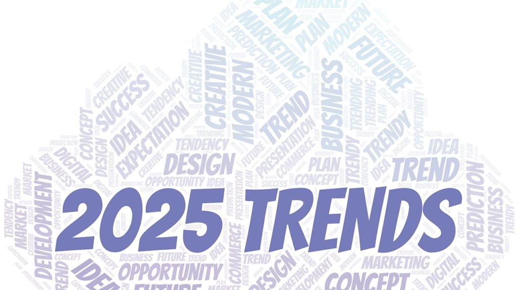 2025 Trends Wortwolke , Word Cloud